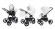 Коляска 3 в 1 Esspero Grand I-Nova (шасси Graphite) Nappa White