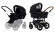 Коляска 2 в 1 Emmaljunga Edge Duo Combi Competition (шасси Duo S Outdoor) black