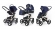 Коляска 3 в 1 Esspero Newborn Lux Alu (шасси Beige) Navy