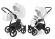 Коляска 2 в 1 Esspero Grand Newborn Lux (шасси Chrome) Argtic leatherette