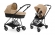 Коляска 2 в 1 Cybex MIOS (шасси Black) Cashmere Beige