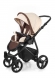 Прогулочная коляска Esspero Newborn Lux (шасси Black) Beige Brown