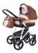 Коляска для новорожденных Esspero Newborn Lux (шасси Grey) Brown Beige