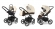 Коляска 3 в 1 Esspero Grand Magic Pro (шасси Black) Cream leatherette
