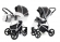 Коляска 2 в 1 Esspero Grand Newborn Lux (шасси Grey) Royal Grey