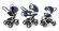 Коляска 3 в 1 Esspero Newborn Lux (шасси Beige) Navy Lux