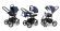 Коляска 3 в 1 Esspero Magic Pro (шасси Graphite) Navy Grey