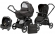 Коляска 3 в 1 Peg Perego Book Scout XL Modular System Bloom Black