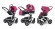 Коляска 3 в 1 Esspero Discovery Alu (шасси White) Camellia