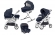Коляска 3 в 1 Inglesina Trilogy Plus System Quattro Lipari/Chrome White