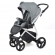 Прогулочная коляска Esspero Newborn Lux Alu (шасси White) Asphalt