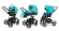 Коляска 3 в 1 Esspero Magic Pro Alu (шасси Graphite) Aqua
