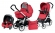 Коляска 3 в 1 Peg Perego Book 51 XL Modular System (шасси White/Black) Mod Red