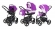 Коляска 3 в 1 Esspero Newborn Lux (шасси Graphite) Iris