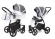 Коляска 2 в 1 Esspero Grand Newborn Lux (шасси Chrome) Royal Light Grey