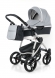 Коляска для новорожденных Esspero Newborn Lux Alu (шасси Grey) Silver