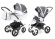 Коляска 2 в 1 Esspero Grand Tour (шасси White) Royal Light Grey