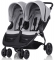 Коляска для двойни Britax Römer B-Agile Double Steel Grey