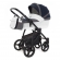 Коляска для новорожденных Esspero Grand Newborn Lux (шасси Black) Royal Deep Ocean