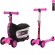 Каталка-самокат 3 в 1 Y-SCOO Mini Jump&Go pink