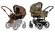 Коляска 2 в 1 Emmaljunga Edge Duo Combi Outdoor (шасси Duo S Lounge) Olive