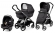 Коляска 3 в 1 Peg Perego Book 51 Elite Modular System (шасси Jet) Onyx
