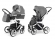 Коляска 2 в 1 Esspero Magic Pro Alu (шасси White) Grey