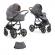 Коляска 2 в 1 Noordi Fjordi Sport Deep Grey 851
