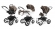 Коляска 3 в 1 Esspero Grand Tour Royal Brown