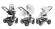 Коляска 3 в 1 Esspero Grand Discovery (шасси Grey) Argtic leatherette