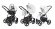 Коляска 3 в 1 Esspero Grand Newborn Lux (шасси Graphite) Argtic leatherette