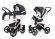 Коляска 2 в 1 Esspero Grand Newborn Lux (шасси Beige) Nappa Graphite