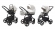 Коляска 3 в 1 Esspero Grand Newborn Lux (шасси Black) Vanila