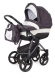 Коляска для новорожденных Esspero Newborn Lux (шасси Graphite) Grey Leves