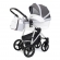 Коляска для новорожденных Esspero Grand Newborn Lux (шасси Grey) Royal Silver