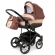 Коляска для новорожденных Esspero Magic Pro (шасси Black) Brown Beige