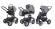 Коляска 3 в 1 Esspero Discovery Alu (шасси Graphite) Grey
