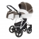 Коляска для новорожденных Esspero Grand Newborn Lux (шасси White) Royal Brown