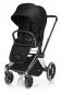 Прогулочная коляска Cybex Priam (шасси All Terrain Matt Black) Stardust black