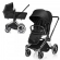 Коляска 2 в 1 Cybex Priam (шасси Trekking) Happy Black