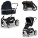 Коляска 2 в 1 Moon Solitaire Navy (557) 2020