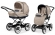 Коляска 2 в 1 Peg Perego Culla Elite Chrome + Seggiolino Giro Luxe Beige