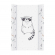 Пеленальный матрасик Ceba Baby Comfort 80 см без изголовья на кровать 125x65 см W-212 Raccoon