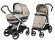 Коляска 2 в 1 Peg Perego Book 51 S Elite Modular (шасси White/Black) Luxe Beige