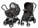 Коляска 2 в 1 Peg Perego Book 51 S XL Modular (шасси Jet) Bloom Black