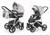 Коляска 2 в 1 Esspero Newborn Lux (шасси Grey) Grey Carbon