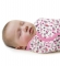 Конверт для пеленания Summer Infant SWADDLEME (размеры S/M) белый с цветами и птичками (р-р S/M)