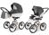 Коляска 2 в 1 Esspero Grand Classic (шасси Beige) Grafite leatherette