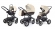 Коляска 3 в 1 Esspero Grand Discovery (шасси Graphite) Cream leatherette