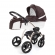 Коляска для новорожденных Esspero Grand I-Nova (шасси Beige) Nappa Brown